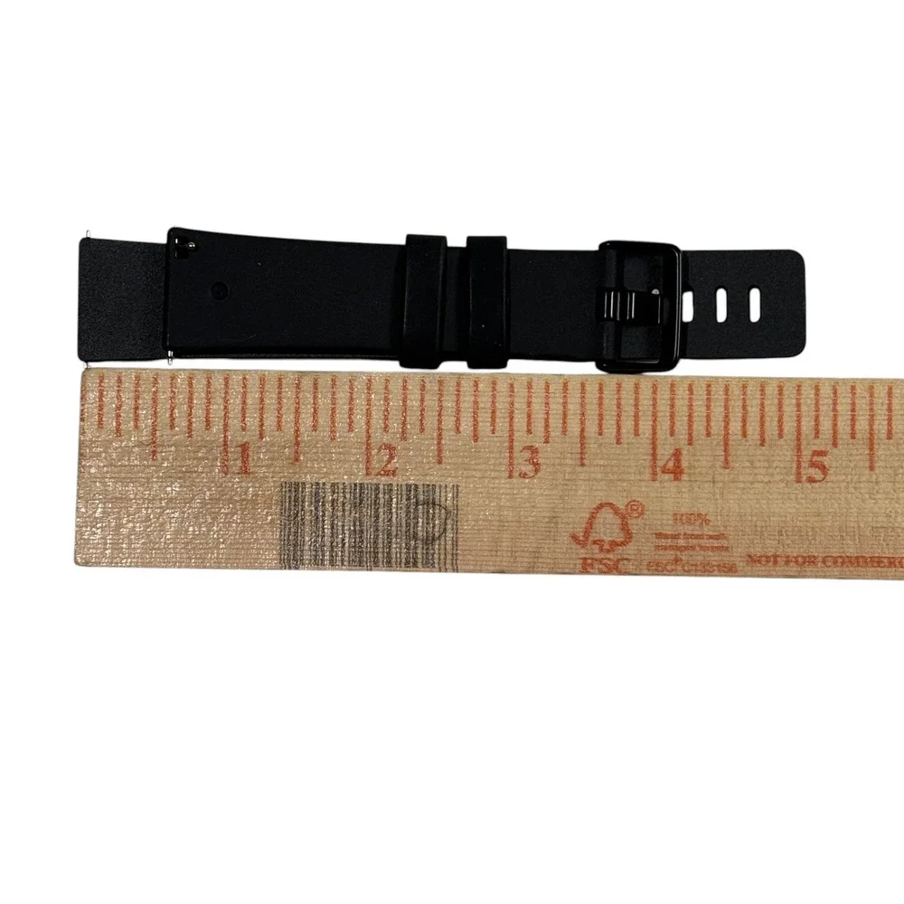 Lot of 4 Watch Bands Fitbit Versa 2 Quick Release Straps Black Grey Navy Large